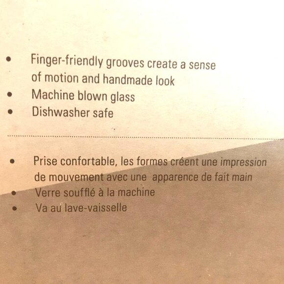 Bormioli Rocco Drinking Glasses Boulder-Style Lead-Free Double Rocks Set Of 4 It - Picture 4 of 11